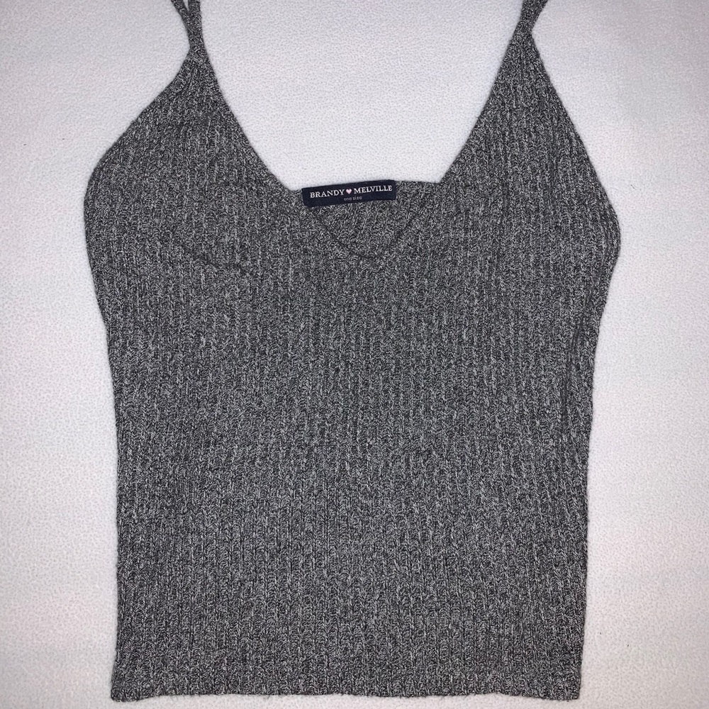 BRANDY MELVILLE GRAY TANK